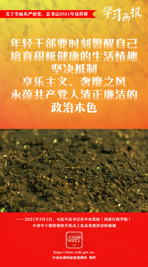 關(guān)于全面從嚴治黨，總書記2021年這樣講