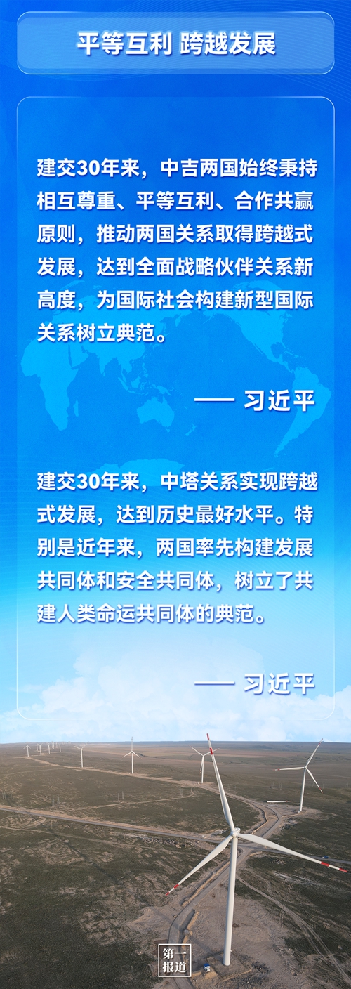 第一報(bào)道 | 建交三十年，習(xí)主席這樣評(píng)價(jià)與中亞五國關(guān)系