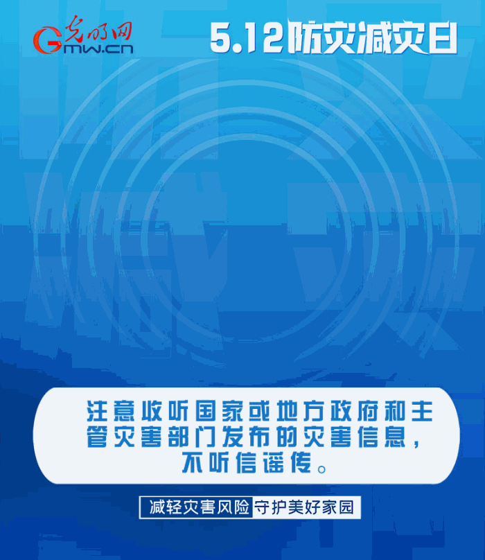 【動(dòng)態(tài)海報(bào)】減輕災(zāi)害風(fēng)險(xiǎn)，從這10個(gè)字開(kāi)始