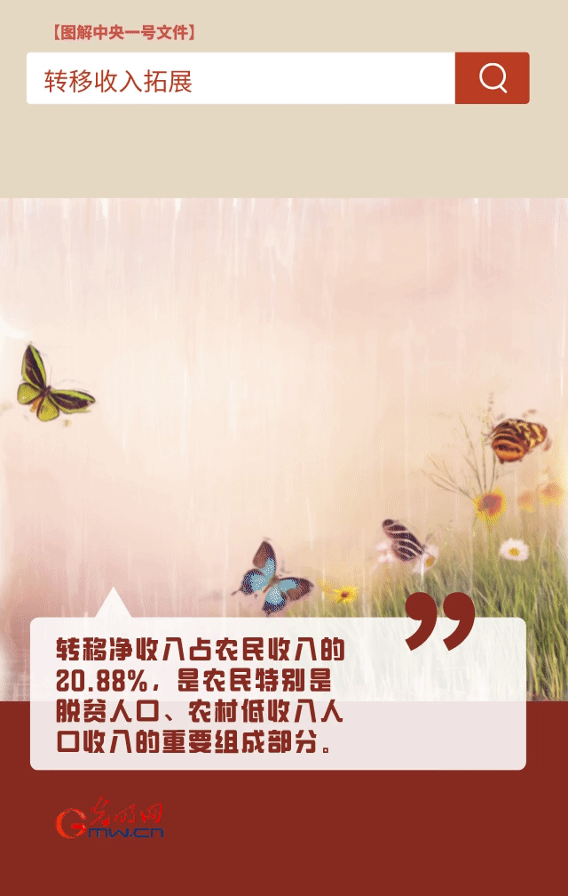 【圖解中央一號文件】“動”漫海報丨今年如何讓農(nóng)民的“錢袋子”鼓起來？