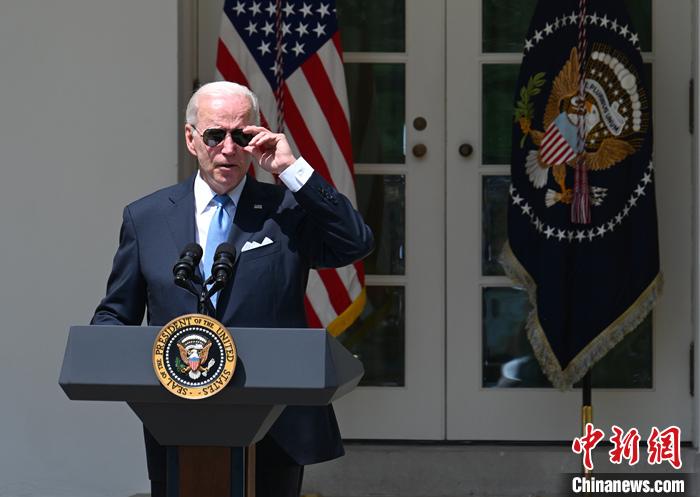 資料圖：美國(guó)總統(tǒng)拜登。