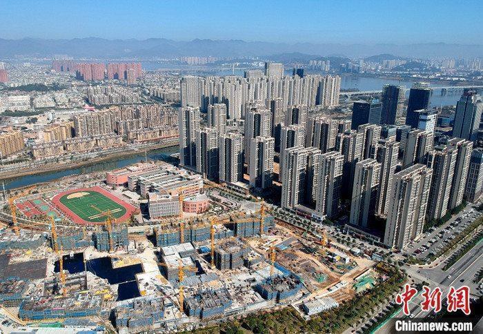 資料圖：航拍一處新建住宅。 <a target='_blank' href='/'><p  align=