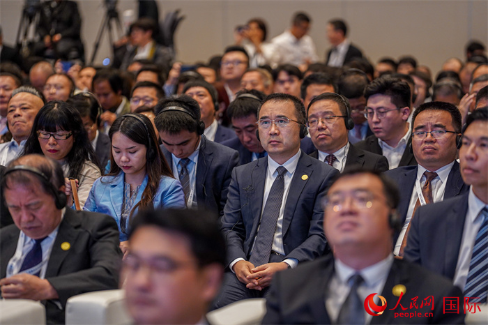 2023中國（浙江）—泰國合作交流會現(xiàn)場。普拉維攝