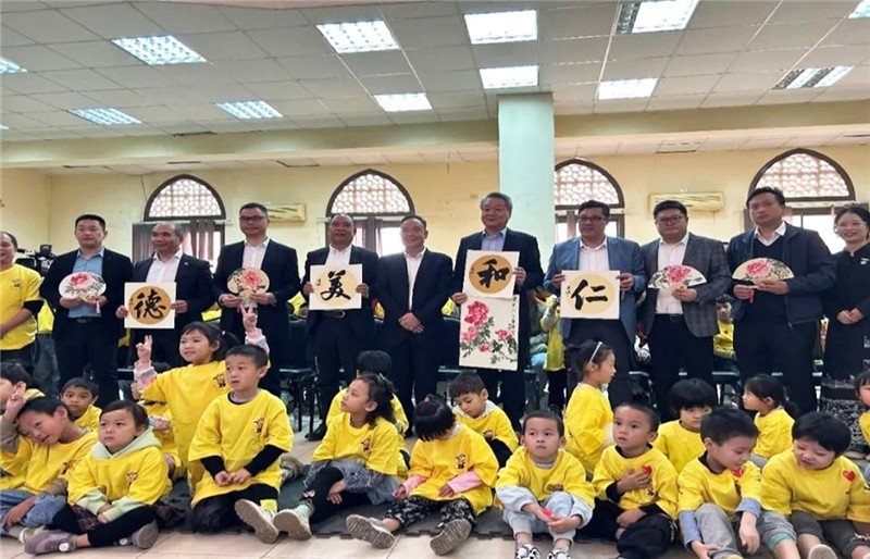 圖為2023“中華文化大樂(lè)園—埃及開(kāi)羅營(yíng)”閉幕式活動(dòng)現(xiàn)場(chǎng)。主辦方供圖