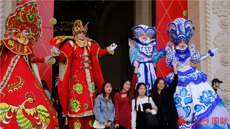 北京展覽館舉辦首屆俄羅斯“謝肉節(jié)”慶祝活動。人民網(wǎng) 褚夢琦攝