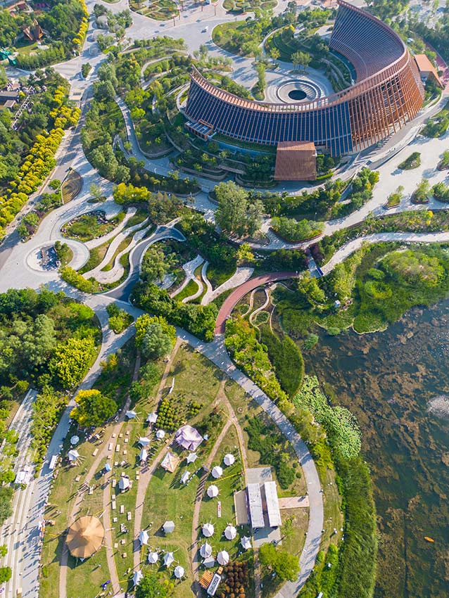 北京世園公園露營文化節(jié)開幕。張立峰攝