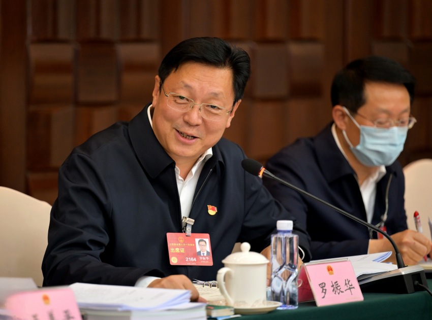 全國人大代表羅振華。