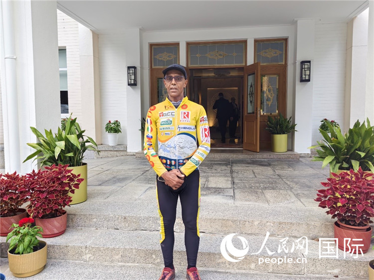 9月6日，卡里姆·穆斯塔在摩洛哥駐華大使官邸。人民網(wǎng)記者 王晶攝