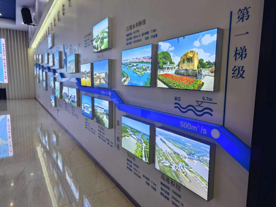 長江水跨越13級“階梯”一路北上。人民網(wǎng)記者 黃鈺攝