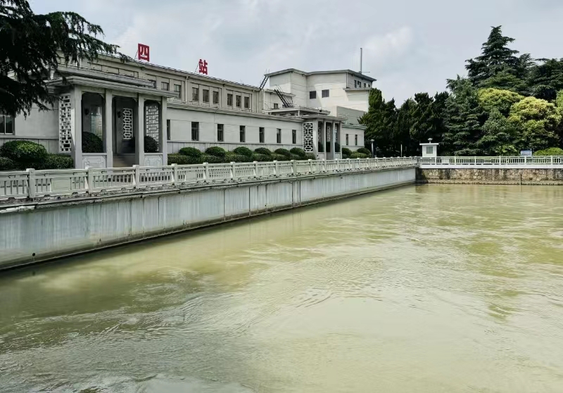 江都水利樞紐。受訪對象供圖