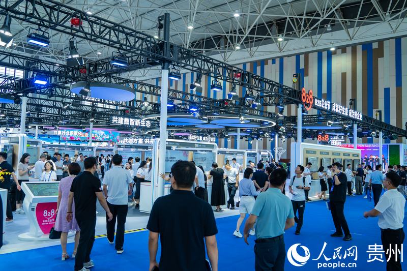 2、2024數(shù)博會(huì)共吸引400余家展商參展。人民網(wǎng) 陽(yáng)茜攝.jpg