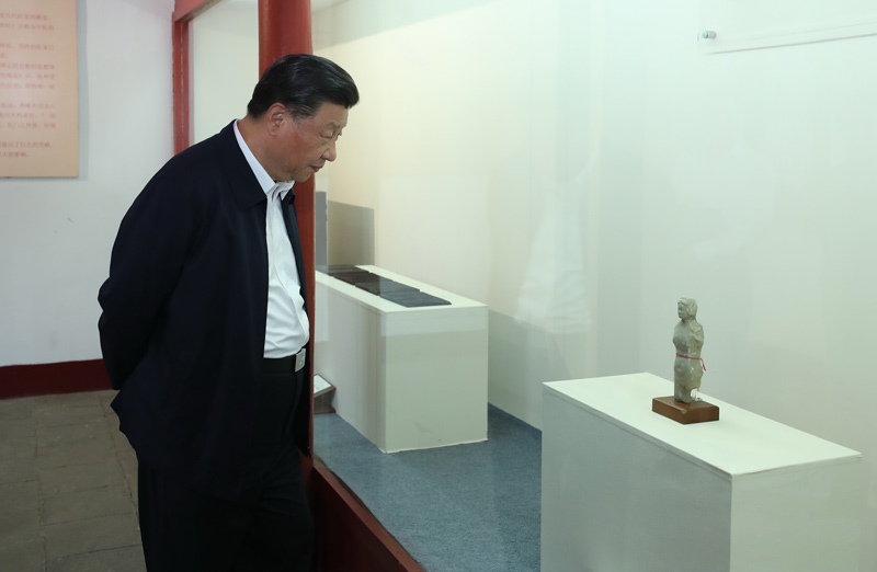 2021年5月12日，習(xí)近平總書記在南陽(yáng)市考察東漢醫(yī)學(xué)家張仲景的墓祠紀(jì)念地醫(yī)圣祠。