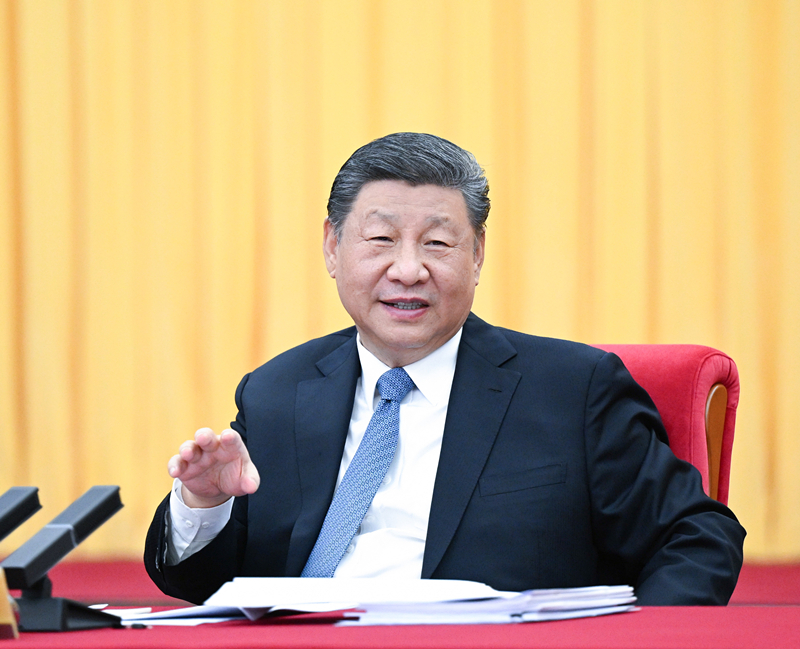2025年3月6日，習近平總書記看望參加全國政協(xié)十四屆三次會議的民盟、民進、教育界委員，并參加聯(lián)組會。