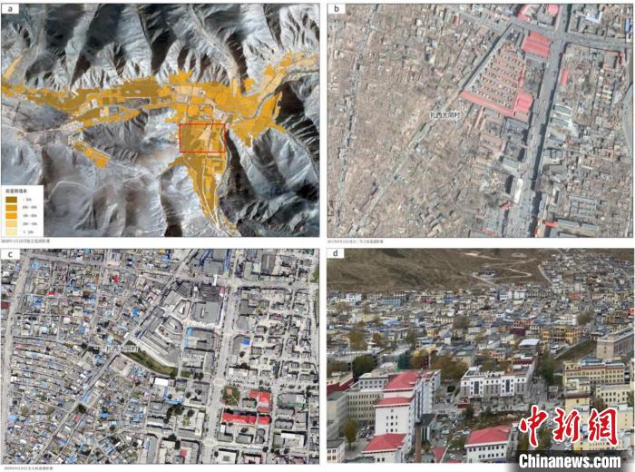 災后重建區(qū)群眾住房條件得到根本性改善監(jiān)測結果。中科院空天院 供圖