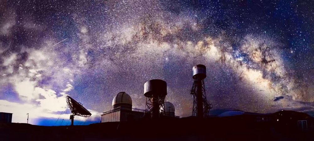 阿里暗夜星空。貢覺群培攝