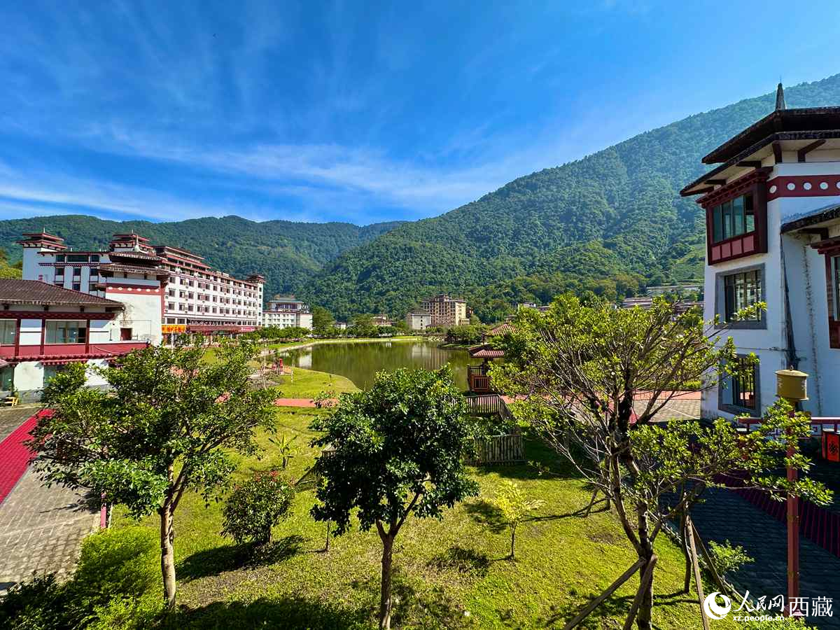 四季如春的墨脫縣。人民網(wǎng)記者 次仁羅布攝
