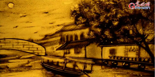 【沙畫(huà)】風(fēng)好正揚(yáng)帆，起航新時(shí)代